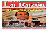 Diario La Razón martes 15 de octubre