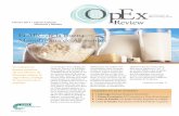 OpEx Review Febrero 2013 Especial Alimentos y Bebidas