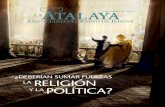 ¿DEBERÍAN SUMAR FUERZAS LA RELIGIÓN Y LA POLÍTICA?