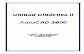 Unidad Didáctica 2: Trabajando con AutoCAD