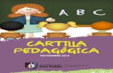 Cartilla Pedagógica - Noviembre 2013