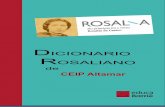 Dicionario Rosaliano ilustrado do CEIP Altamar - 2º curso 18-06-2013