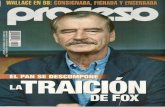Revista Proceso 1850:  EL PAN SE DESCOMPONE LA TRAICIÓN DE FOX
