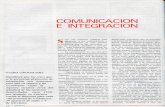 Comunicación e integración