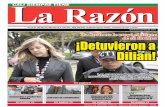 Diario La Razón miércoles 25 de julio
