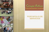 PORTAFOLIO DE SERVICIOS GRUPO ACTIVA