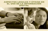 aspectos legales y eticos del uso de la informacion electronica