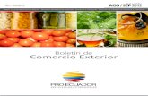 BOLETIN DE COMERCIO EXTERIOR PRO ECUADOR - AGO / SEP