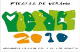 Programa Fiestas Mochales 2010