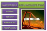 Calendario 2012 Sabor Maracaibero Online