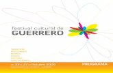 Calendario del Festival Cultural de Guerrero 2009