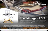 Catálogo de maquinas de musculación Gerbo Sport 2012