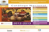 Propuesta Chile - Catalogo de Formación Continua  2013