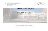 Memòria 2010-2011