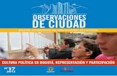 Boletín No. 17 Cultura política en Bogotá, Representación y Participación