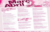 Agenda març i abril de 2012