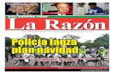 Diario La Razón martes 6 de diciembre