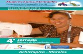 Bitácora Gráfica de la 4a Jornada de capacitación en Achichipico – Estado de Morelos