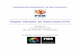 REGLAS OFICIALES FIBA 2010