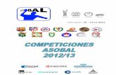 Competiciones ASOBAL, martes 13 de noviembre de 2012