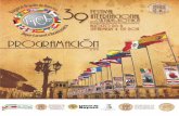 Programación Oficial XXXIX Festival Internacional Internacional de la Cultura de Boyacá
