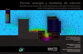 Forma, Energía y Modelos de Cálculo. Proyecto Fin de Máster MIATD. Juan Manuel Rojas Fernández.