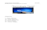 2012 8D Evolución 18 Informe Nuevas Tecnologías -Tecnología Táctil