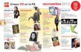 Programa de actividades de SM en la FIL Guadalajara 2012