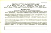 PANORAMA CIENTIFICO. PROGRAMA DE BECAS DE DOCTORADO DE CONICYT
