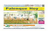 Chiapas Hoy Viernes 13 de Noviembre en Palenque Hoy