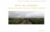 Anuario IES de Sabón 2007-2008