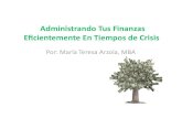 Administrando-tus-finanzas-eficientemente-en-tiempos-de crisis-Prof-Maria-Teresa-Arzola