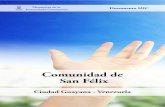 COMUNIDAD DE SAN FÉLIX