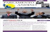 Parlamento Andino expresa respaldo al Presidente Correa