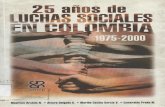 25 años de luchas sociales en Colombia
