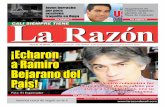 Diario La Razón lunes 12 de diciembre