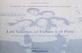 Los Valores, el Futuro y el Perú