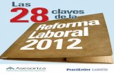 28 claves de la reforma laboral