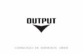 Catálogo de servicios Output Mx