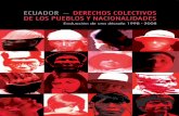 Ecuador: Derechos colectivos de los pueblos y nacionalidades. Evaluación de una década 1998 - 2008