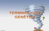 TERMINOLOGIA GENETICA