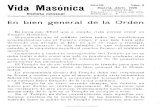 Revista - vida masonica 1928