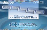 Brochure y Programa - Método para Análisis Causa Raíz (CRCA)