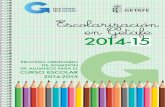 Escolarización en Getafe 2014-15