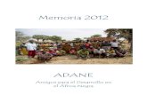 Memoria 2012. ADANE