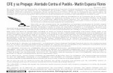 CFE y su Prepago: Atentado Contra el Pueblo.- Martín Esparza Flores
