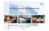 Política Social del Gobierno, Presentada en el Palacio Nacional de la Cultura