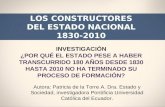 CONSTRUCTORES DEL ESTADO NACIONAL