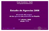Estudio 2008 Percepción Agencias Publicidad