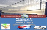 Boletín No1 Voleibol de Playa Varadero, Cuba.